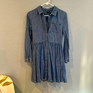 Gap denim dress